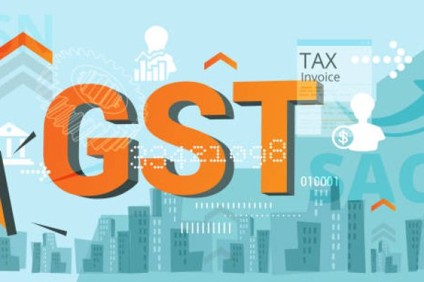 Government Tax - GST Announcement - Illustration as EPS 10 File